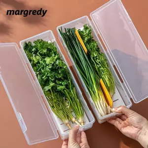Hộp Bảo Quản Kín MARGREDY, Hộp Bảo Quản Tủ Lạnh Bền Đẹp, Chất Lượng Cao Đa Năng Nhà Bếp Tổ Chức Thực Phẩm Tủ Lạnh