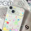 Ốp Lưng Cho IPhone 13 17 16 11 15 12 14 Pro Max 16 15 Plus 17Air Ốp lưng mờ siêu mỏng họa tiết ngôi sao nhiều màu