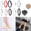 TOPTOOLCX Dây Giày Mắt Cá Chân, Đầu Kim Loại Chống Trượt Dây Giày Có Thể Điều Chỉnh, Phụ Kiện Giày Gói Dây Buộc Dây Đeo Giày Cao Gót Nữ