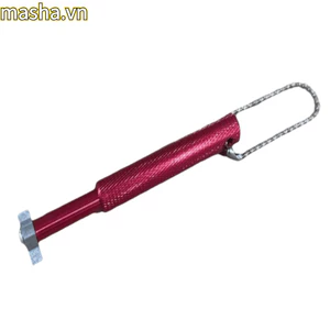 Dụng cụ vệ sinh gậy golf màu đỏ, mài rãnh rãnh kim loại tái sử dụng, cầm tay nhỏ gọn cho nêm golf