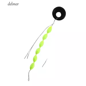 DELMER Bảy Sao Phao Câu Cá Phụ Kiện 6 Trong 1 Dụng Cụ Câu Cá 30 Cái / 5 Gói Hình Bầu Dục Phao Câu Cá Phao Câu Cá Bọt Không Gian Đậu