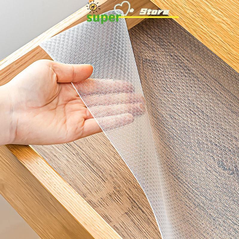AN.MART EVA Chống Dầu Chống Ẩm Tủ Thảm Lót Tủ Có Thể Tái Sử Dụng Ngăn Kéo Lót Chống Trơn Trượt Tủ Lạnh Thảm Ngăn Kéo Tủ Lạnh VN