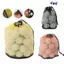 Túi lưới thể thao CQCJ, Túi tổ chức bóng golf đa năng Nylon, Đồ dùng thể thao chơi gôn di động có thể chứa 12 / 25 / 50 quả bóng