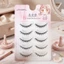Lông mi giả màu đen ngắn tự nhiên Thân cứng C Curl 7-9mm Trang điểm hàng ngày hỗn hợp