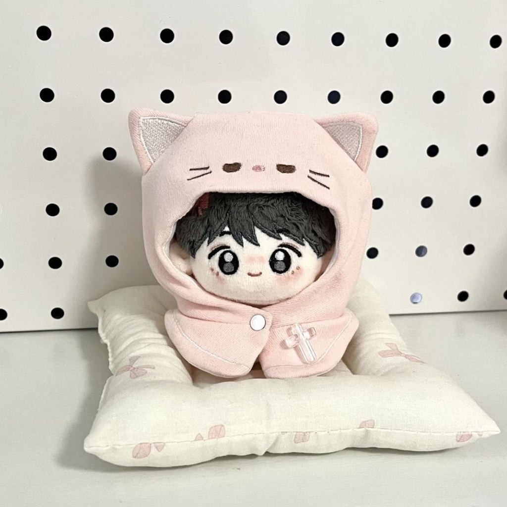 10cm Búp Bê Cotton Mèo Con Áo Khoác Dễ Thương Mặc Quần Áo Cho Bé Giá Trị Cao Không Đóng góp Cho Bé Đầu Lớn Quần Áo Cho Bé 6.18