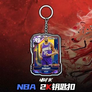[Mặt dây chuyền] Phong cách mới NBA2K Durant Kobe Curry Star Acrylic Móc khóa Mặt dây chuyền Bộ sưu tập sinh viên Quà tặng nhỏ Mười phong cách
