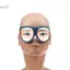 Mặt nạ ngủ mắt mở 3D ngộ nghĩnh Chụp mắt 3D Spoof Chụp mắt ngủ lập thể Tấm che mắt du lịch mềm mại Máy che mắt sáng tạo Hỗ trợ giấc ngủ