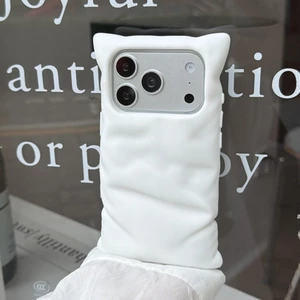 Silicon Mô Phỏng Gối Trắng iphone17 Apple 16 Thích Hợp Cho 14 / 15pro max Vỏ Điện Thoại Chống Sốc