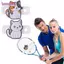 Bộ giảm chấn vợt tennis BORAGETE, Bộ giảm xóc quần vợt silicon hoạt hình cho mèo, Bộ giảm chấn rung vợt bền dễ thương Thể thao