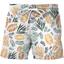 Họa tiết cây nhiệt đới in 3D unisex quần short đi biển thoải mái thông thường