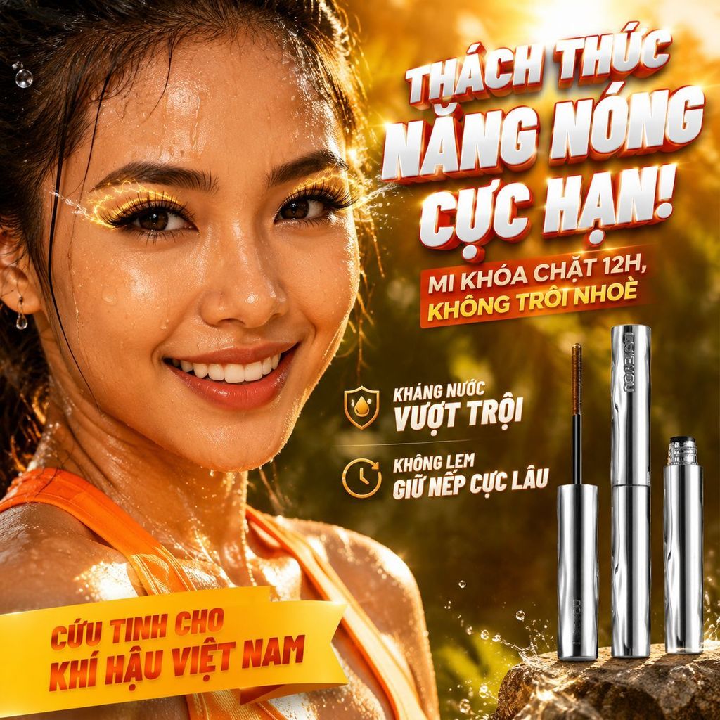 🔥Giá sốc🔥Dày mi bền đẹp Mascara chuốt cong | Không lem không trôi Mascara chống nước | Dài mi vút cong Mascara mi dà