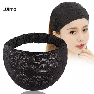 LUImo Girls Solid Hollow Flower Hair Band 1 Món Quà Bên Rộng Cho Tiệc Nhìn SBS