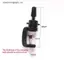 VFZ Nail Practice Hand với áo ngực để bàn có thể điều chỉnh Bàn tay ma-nơ-canh có thể tái sử dụng cho người mới bắt đầu Acrylic Gel Salon Dụng cụ đào tạo OTE