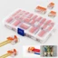 75 Miếng Kết Nối Dây Các Loại Có Vỏ Kết Nối Nhanh 5 Đầu Nối Dây Dẫn Đầu Nối Dễ Dàng Sử Dụng Cho DIYers