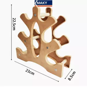 MAKY 3 tầng Lưu trữ quả tạ Ra - Giá đỡ tạ tập thể dục chắc chắn & Giá đỡ phòng tập thể dục tại nhà VN
