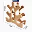 MAKY 3 tầng Lưu trữ quả tạ Ra - Giá đỡ tạ tập thể dục chắc chắn & Giá đỡ phòng tập thể dục tại nhà VN