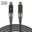 Cáp hiển thị nguồn USB C sang USB C để sạc điện thoại máy tính bảng
