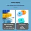 TMOY 1 Bộ Montessori Xoay Cầu Vồng Tháp Bé Staing Đồ Chơi Trẻ Em Phát Triển Kỹ Năng Vận Động Trò Chơi Quay Staing Đồ Chơi Quà Tặng Giáo Dục TMOY