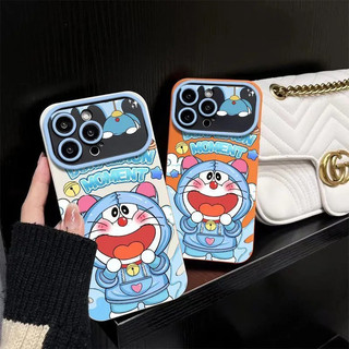 Ốp điện thoại hoạt hình dễ thương Doremon Thích hợp cho iPhone 17 Pro Max Vỏ bảo vệ toàn diện Silicon mềm XR 15 ProMax 11 16 Pro 12 Pro Max 17 13 XS Max 14 Pro Chống sốc mờ
