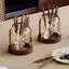 Trái Cây Nĩa Trái Cây Bánh Inox Món Tráng Miệng Nĩa Nhỏ Hộ Gia Đình Cảm Thấy Sáng Tạo Trái Cây Chọn Bình Bảo Quản Bộ X1NU