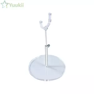 Giá đỡ trưng bày búp bê YUUKII, Giá đỡ búp bê có thể điều chỉnh chống trượt, Giá đỡ búp bê BJD trong suốt có thể điều chỉnh độ cao