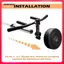 Bài Barbell tiện dụng Chèn với T Bar Row Attachment Steel Grip Handle cho phòng tập thể dục và Squats