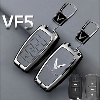 Vỏ Bọc Bảo Vệ Chìa Khóa Ô Tô Vinfast VF5 Chất Liệu Hợp Kim Mặt Bọc Khóa Cao Cấp Bảo Vệ Chìa Khóa Bảo Vệ Ốp Khoá -