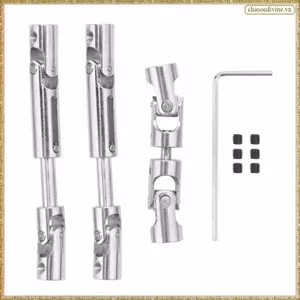 3 Trục truyền động kim loại CVD cho B16 B36 Q60 Q63 Q64 Fayee FY004 MN-77 6WD 6X6 RC Xe nâng cấp các bộ phận