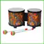 Trống Bongo Cho Trẻ Em Trẻ Em Trống Bộ Gõ Nhạc Cụ Đồ Chơi Âm Nhạc Trống Tay Tay Trống Trống Vẽ Tay 2 Nhiều Màu Sắc saixit2vn
