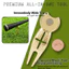 GOLF Green Fork Phong cách mới Đồ dùng GOLF Sửa chữa kim loại di động có đánh dấu từ tính
