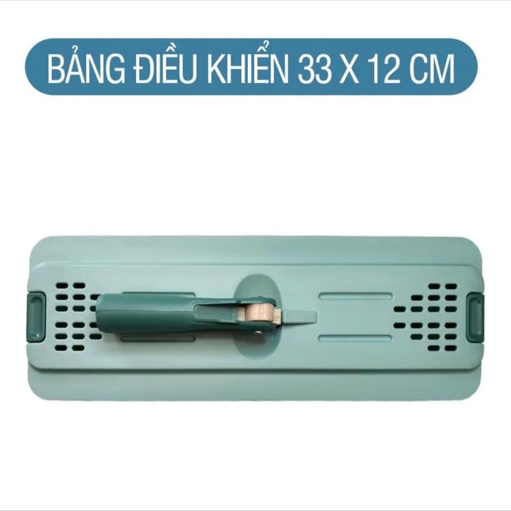 (Tặng Kèm 2 Miếng Lau) Cây Lau Nhà ( Không Bao Gồm Thùng) Bông 12x33cm Lau Sàn Inox Làm Sạch