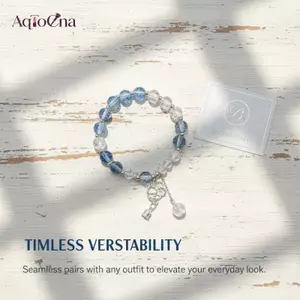 AqToCna Thanh Lịch Tinh Tế Trung Quốc Vòng Tay Pha Lê Nhiều Màu Sắc Gradient Hạt Dành Cho Nữ Tuyên Bố Thời Trang Độc Đáo Quà Tặng AqToCna