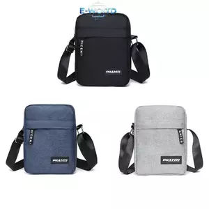 Túi đeo chéo E-WOITD Canvas Túi lớn Túi đeo chéo cổ điển Unisex Túi đeo chéo thông thường E-WOITD