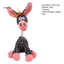 Petsboro Cắn Buddy Donkey Đồ chơi chó kêu sang trọng dành cho người nhai – Đồ chơi mọc răng bền cho chó nhỏ và vừa Hoàn hảo cho thú cưng năng động Đồ chơi nhai chó Đông Nam Á Donkey