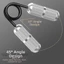 DONOVANQQ Grip Strength Trainer, Hợp kim nhôm Trọng lượng nhẹ Thiết bị cường độ ngón tay, Hiệu quả cường độ cao Chống trượt Kim loại chắc chắn Huấn luyện cánh tay