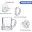 5 / 10 Chiếc 30ml Cốc Bia Tay Cầm Nhỏ Nhựa Whisky Mini Cho Tiệc Cốc Thủy Tinh Barware Nhà Bếp Thanh Ăn Trang Trí Sân Vườn Nhà