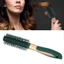 Bàn chải tóc PYCOU, Bàn chải tạo kiểu chống tĩnh điện bằng Nylon, Dụng cụ làm tóc Thời trang xanh Tay cầm thoải mái Bàn chải gỡ rối tại nhà Sử dụng tại nhà