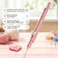 QEARY Bút hạt có thể lưu trữ, Bút hạt cầu chì tự động cầm tay không bị kẹt, Dễ sử dụng Công thái học 2.6mm Công cụ đặt hạt cầm tay thoải mái Thủ công thủ công