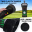 Vỏ gỗ Golf No. 1 Gỗ Fairway Gỗ Bảo Vệ Gỗ Sắt Gỗ PU Lông Cừu Lót Dày Nắp Bao