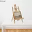 Giá để bàn bằng gỗ TUYỆT VỜI, Giá đỡ gỗ nhỏ 30cm, Cài đặt góc linh hoạt Thông hình thang Giá đỡ ổn định Trình bày tác phẩm nghệ thuật