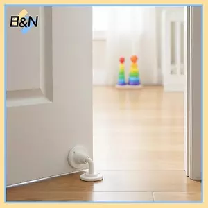Tấm bảo vệ tường chặn cửa bằng silicon B & N Tấm bảo vệ chống va chạm mềm lý tưởng cho căn hộ sử dụng tại nhà và văn phòng.