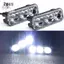 Ánh sáng 2 chiếc 3LED Đèn sương mù ban ngày Công suất cao Chạy phổ thông Đáng tin cậy