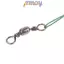 TMOY 10 Chiếc 10 / 15 / 20 / 25 / 30CM Dây Thép Chống Cắn Dây Xích Mồi Fishhook Dòng Dấu Vết Dây Lãnh Đạo Với Phụ Kiện Mồi Câu Cá Xoay TMOY