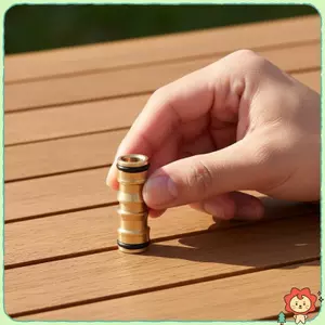 Đầu nối vòi tưới vườn bằng đồng thau 2 chiều Khớp nối sửa chữa mở rộng Khớp nối nước chống rỉ sét cho tưới cỏ