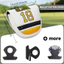 GOLF Club Cover Nối 18 Thêu Giữa Thanh Bảo Vệ Từ Tính Nắp Đệm Đồ Dùng GOLF