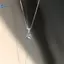 Kudosation Sáng Bóng Giọt Nước Hình Nelace Cho Nữ Zircon Giọt Nước Mặt Dây Chuyền Xương Đòn Dây Xích Nelace Quà Tặng Ngày Lễ Tình Nhân Trang Sức Tiệc Cưới Đẹp