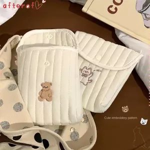 Ví AFTEROF, Túi đựng khăn ăn vệ sinh đa chức năng Kawaii, Túi đựng đồ nhỏ Mini đáng yêu di động