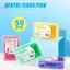 50 Cái / hộp Hương Vị Trái Cây Nhiều Màu Sắc Floss Pi Làm Sạch Răng Có Hộp Bảo Quản Dây Đôi Lực Kéo Cao Răng Sti