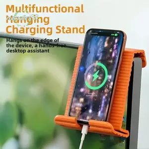 Giá đỡ điện thoại có thể gập lại bằng silicon CATMALLER88, có khoảng cách sạc Giá đỡ điện thoại có thể điều chỉnh, Quà tặng Giá đỡ để bàn chống trượt linh hoạt cho máy tính bảng điện thoại