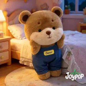 Spike Price Dễ Thương Denim Nhút Nhát Gấu Búp Bê Sang Trọng Đồ Chơi Gấu Búp Bê Trẻ Em Thoải Mái Đi Kèm Búp Bê Quà Tặng * & --
